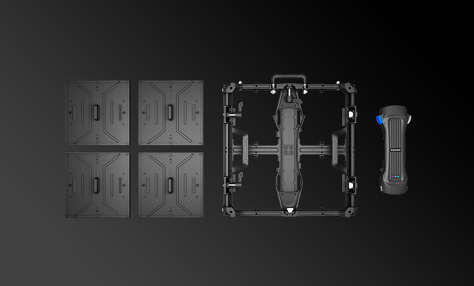 Polaris 2.6 L - rozvržení panelů
